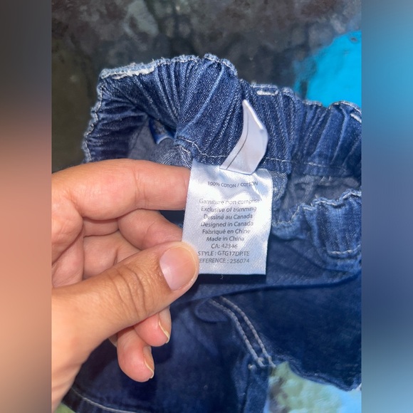 Gagou Tagou | jeans shorts with elastic waist | size 24m - Picture 4 of 4